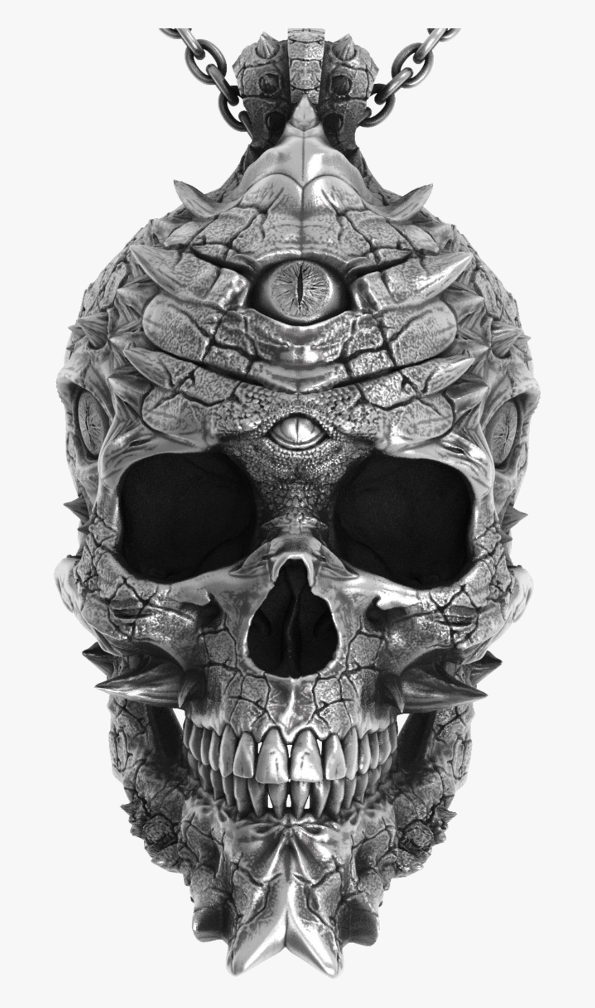 Skull, HD Png Download