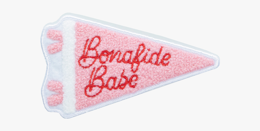 Image Of Bonafide Babe Chenille Patch - Triangle, HD Png Download