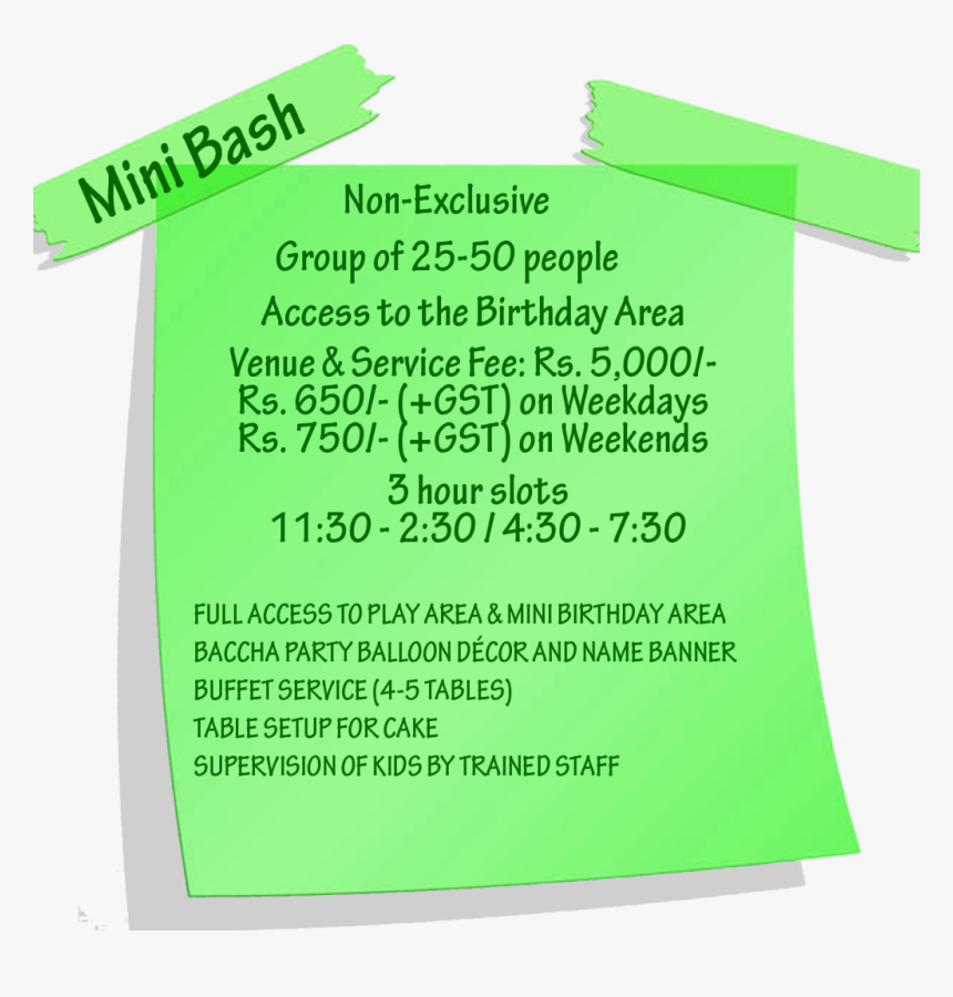 Additional Charge Of Rs - Brochure, HD Png Download