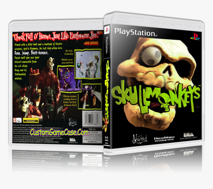 Sony Playstation 1 Psx Ps1 - Skullmonkeys Ps2, HD Png Download