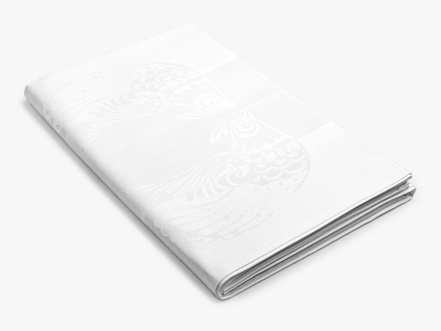 Birds Damask Tablecloth White Cm Birds - Acr38u I1, HD Png Download