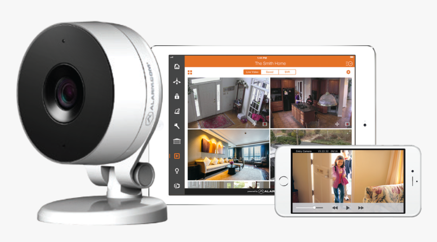 Interior Video Camera Recording To Devices - Home Automation, HD Png Download