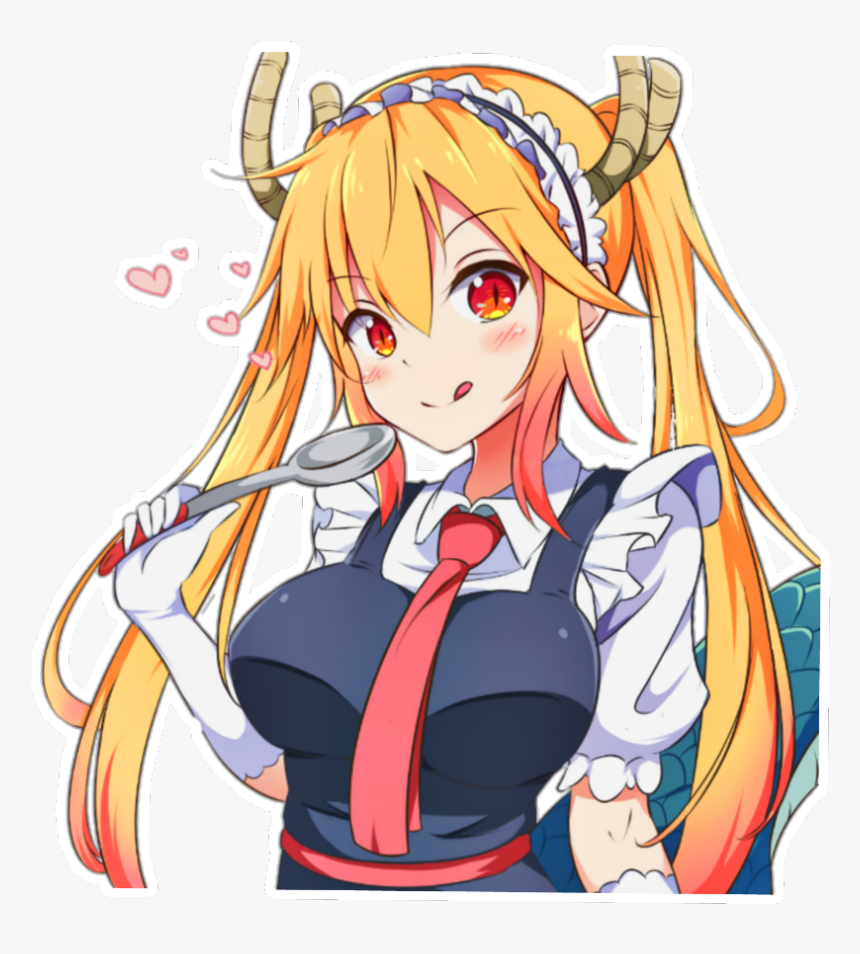 #tohru - Tohru Kobayashi No Maid Dragon, HD Png Download