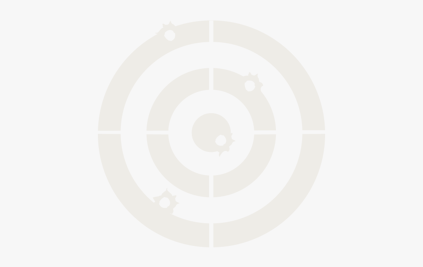 Crosman Iceman Bb & Pellet Pistol Combo - Hawkeye Symbol Black And White, HD Png Download