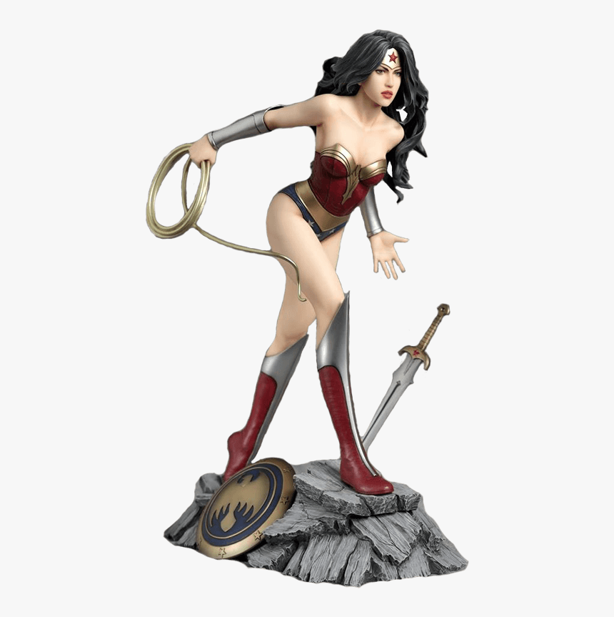 Wonder Woman Statue Png, Transparent Png