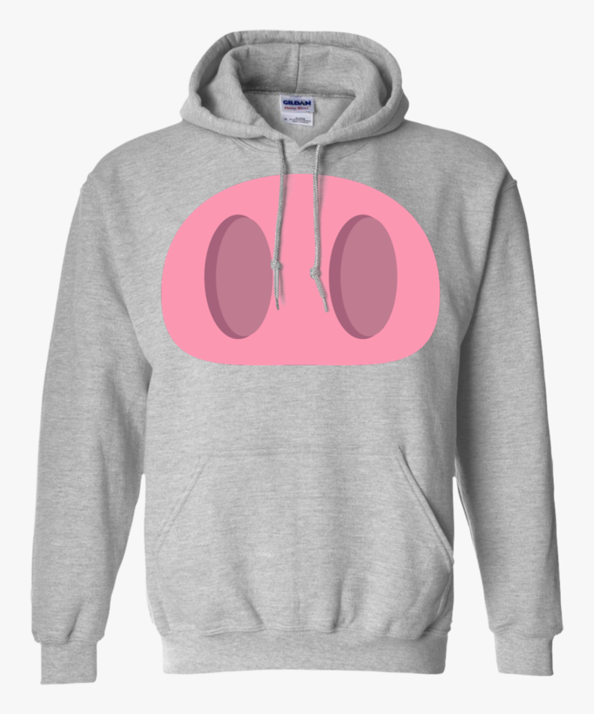 Pig Nose Emoji Hoodie - Hoodie, HD Png Download