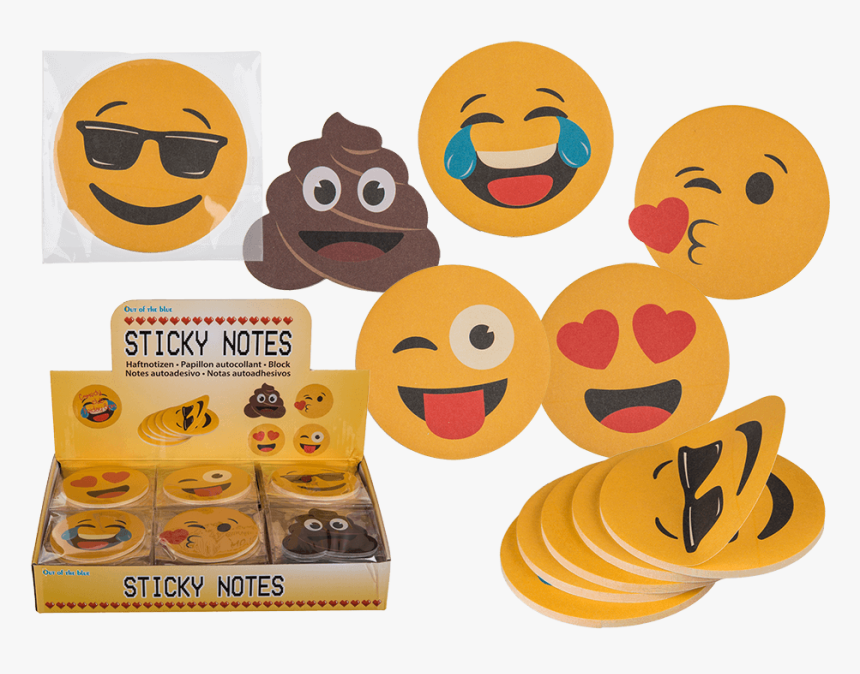 Karteczki Samoprzylepne Emotikon, HD Png Download