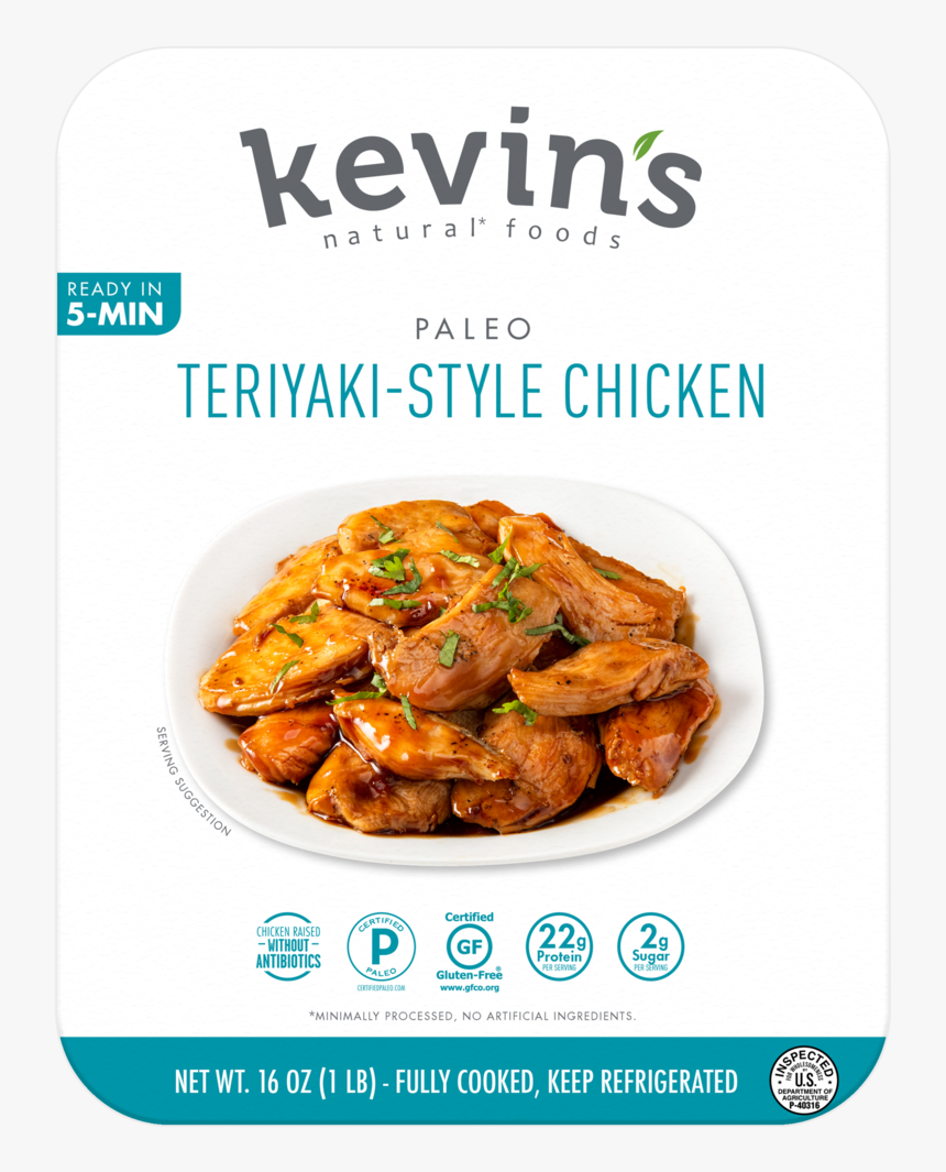 Kevin's Natural Foods Lemongrass Chicken, HD Png Download