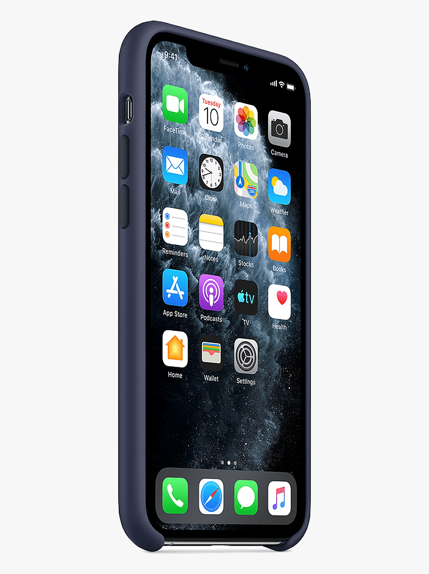 Iphone 11 Pro 皮革 護 殼 午夜 藍 色, HD Png Download