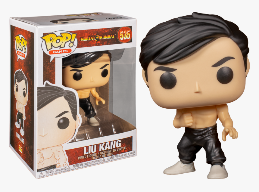 Liu Kang New Wave Pop Vinyl Figure - Funko Pop Mortal Kombat Liu Kang, HD Png Download