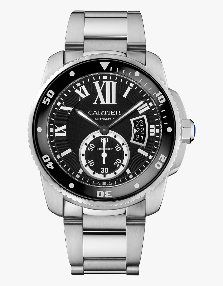 W7100057 - Cartier Calibre De Cartier Diver, HD Png Download