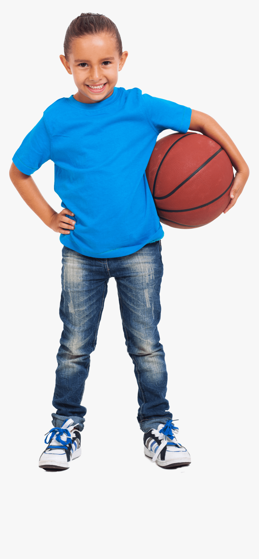 Kid S Dental Office In San Antonio - Kid Holding Basketball Png, Transparent Png