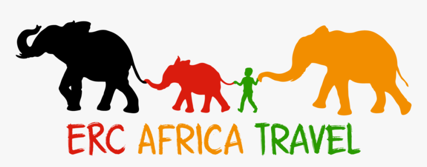 Download - Elephant And Baby Silhouette, HD Png Download