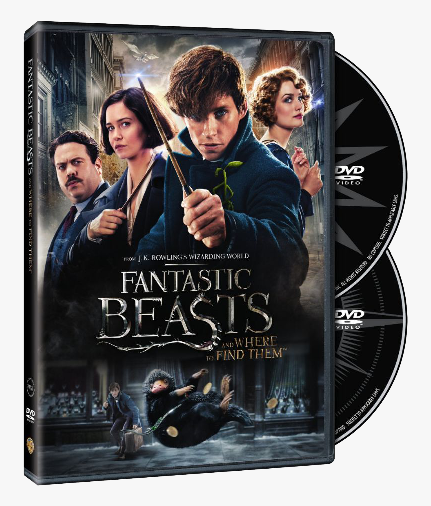 Fantastic Beasts Dvd, HD Png Download