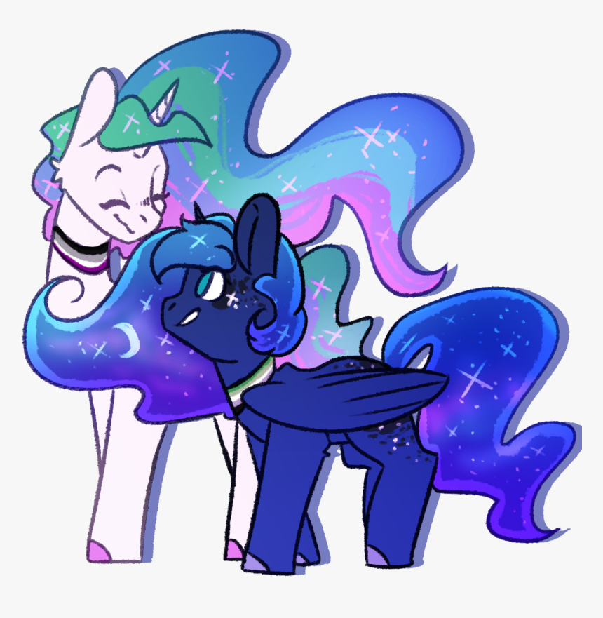 A Request I Love The Ace Celestia Hc I Also Hc Luna - Cartoon, HD Png Download