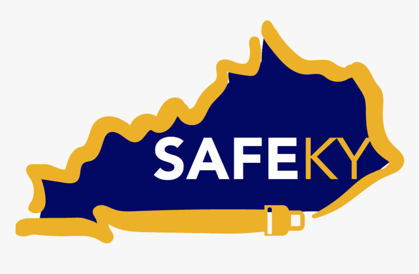 Safeky Yellow Border, Blue Background, HD Png Download