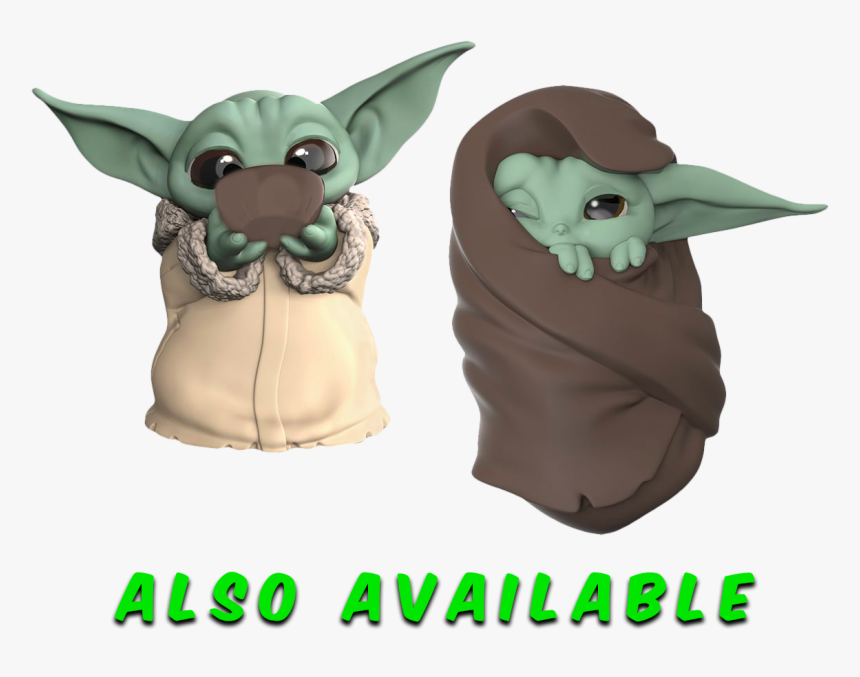 Baby Yoda Plush Toy, HD Png Download