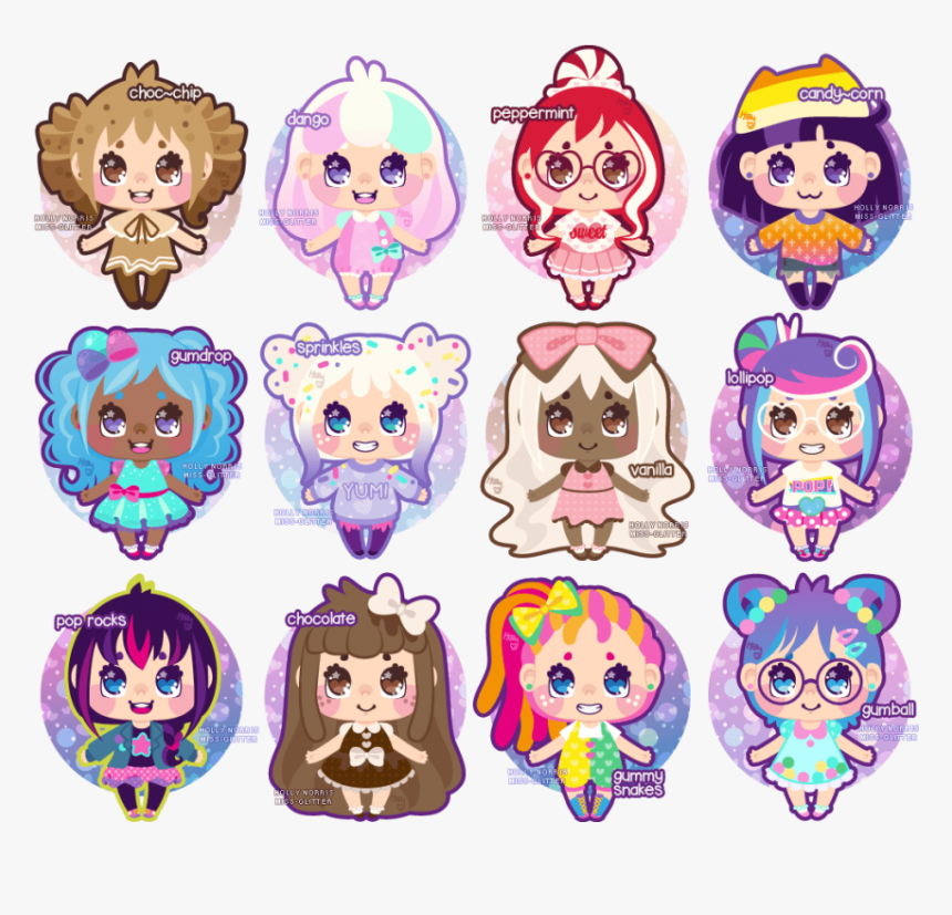 Free Png Download Candy Girl Drawings Png Images Background - Candy Girl Drawing, Transparent Png