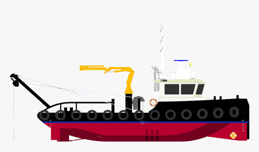 Tugboat Clipart Offshore Boat - Tugboat, HD Png Download