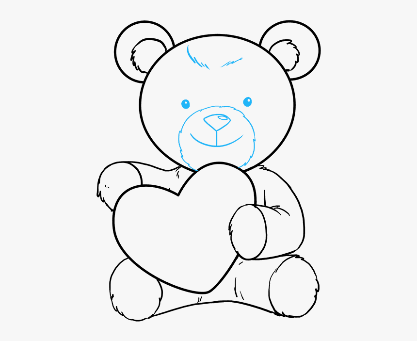 Teddy Bear For Drawing, HD Png Download
