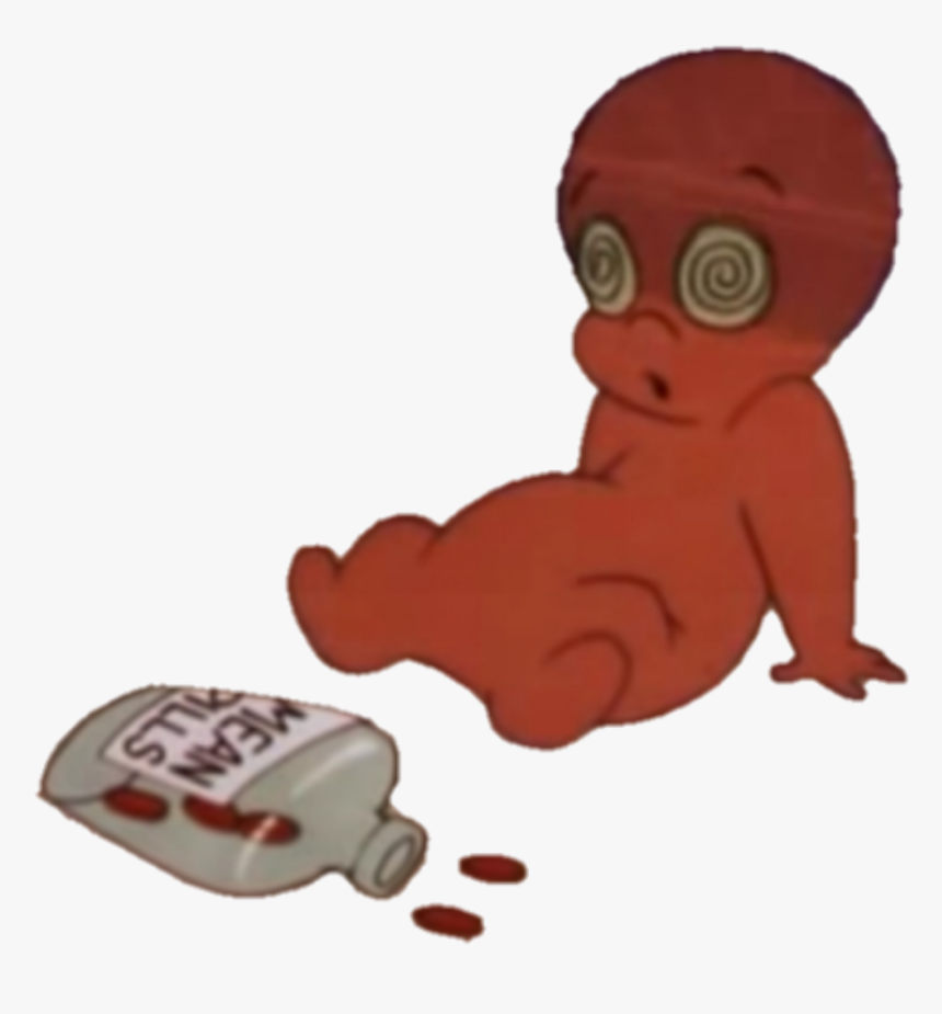 #aesthetic #red #ghost #casperthefriendlyghost #casper - Cartoon, HD Png Download