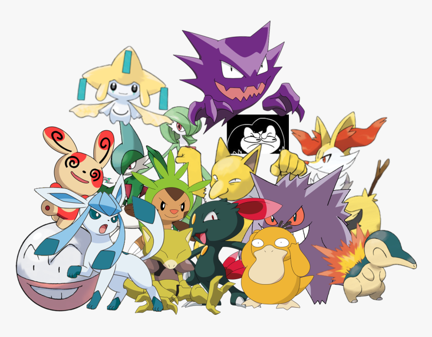 Except Braixen, Too Lazy For Poll , Png Download - Pokemon Jirachi, Transparent Png