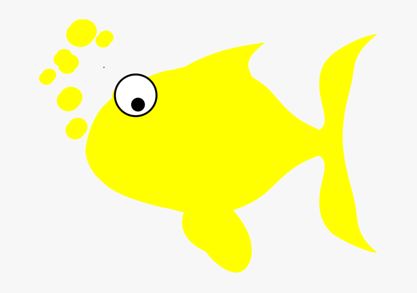 One Fish Two Fish Red Fish Blue Fish Clipart - Yellow Fish Clipart, HD Png Download