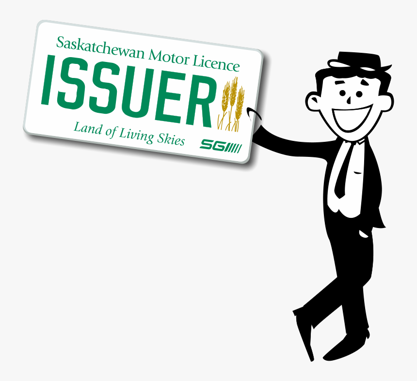 License Plate Clipart At Getdrawings - Saskatchewan Government Insurance, HD Png Download