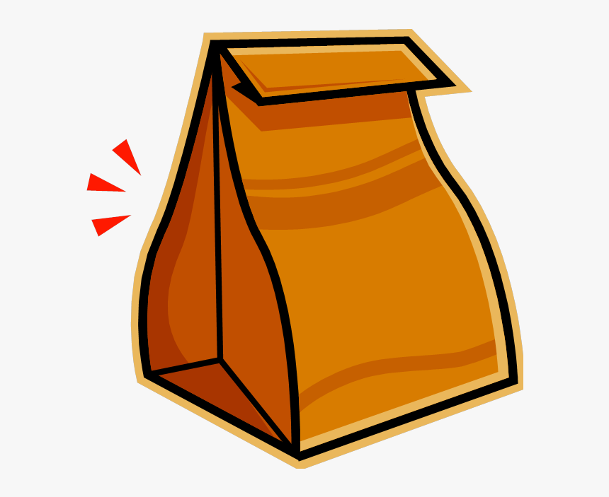 Clip Art Lunch Bag - Packed Lunch Png, Transparent Png