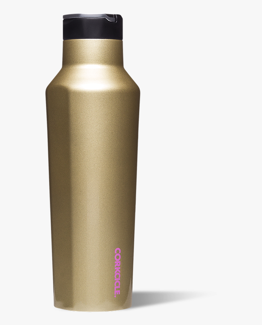 Corkcicle 40 Oz Sports Canteen In Glampagne Gold Glitter - Water Bottle, HD Png Download