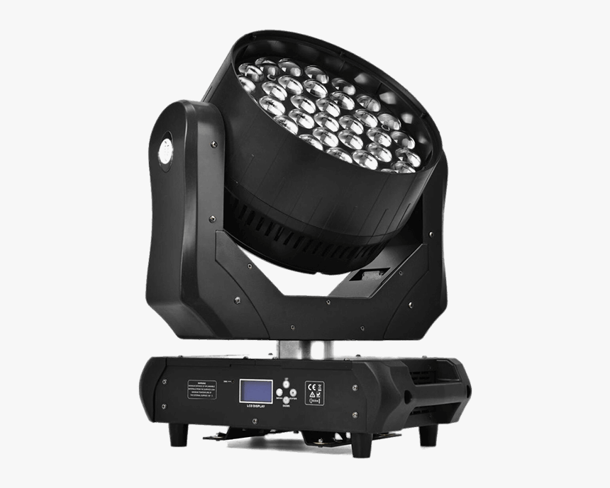 Stage Wash Lighting Led Moving Head Zoom 37x15w Rgbw - Electronics, HD Png Download