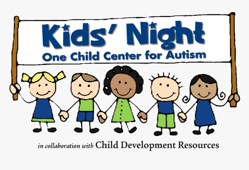 Kids Night With One Child Center For Autism - Cartoon, HD Png Download