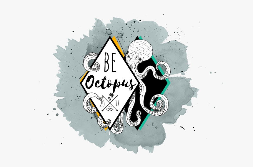 Be Octopus - Graphic Design, HD Png Download