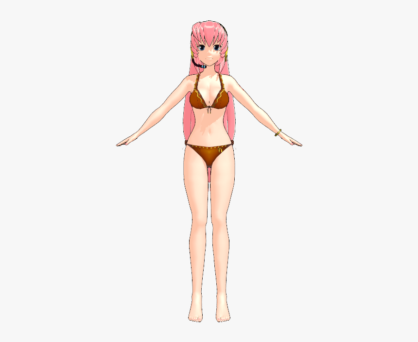 Nluka Swim - Project Diva Luka Swimsuit, HD Png Download