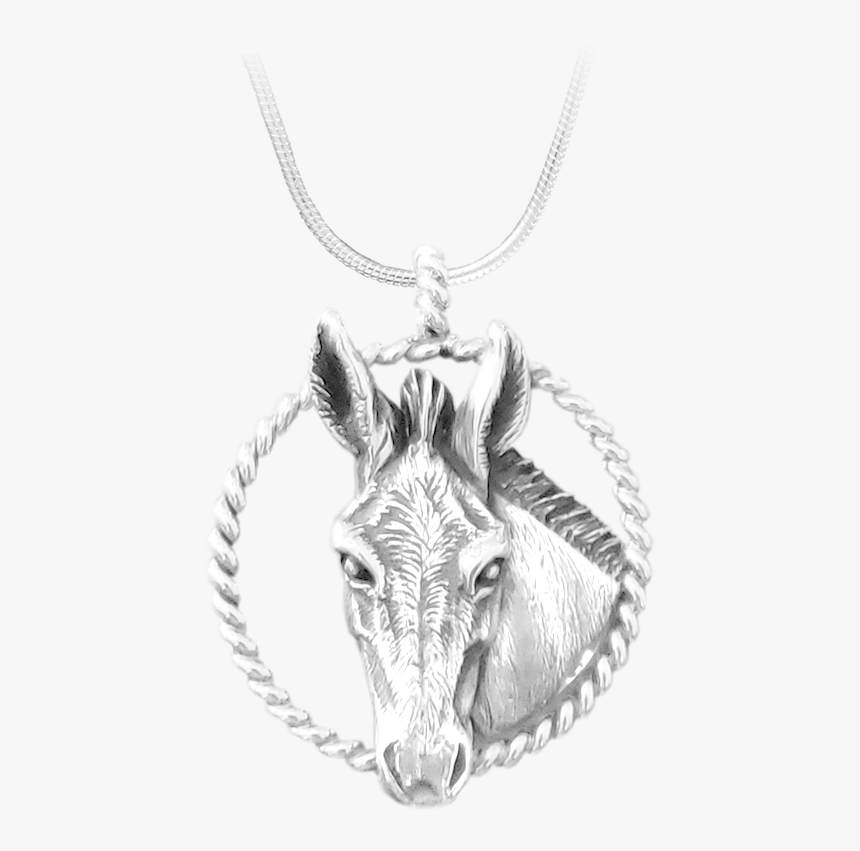 Jane Heart Donkey Pendant - Pendant, HD Png Download