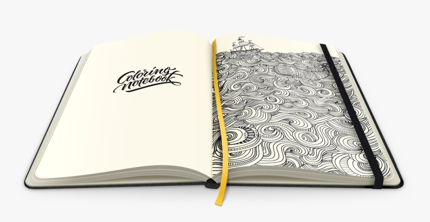 Notebook-8 - Diary Cover For Coloring, HD Png Download