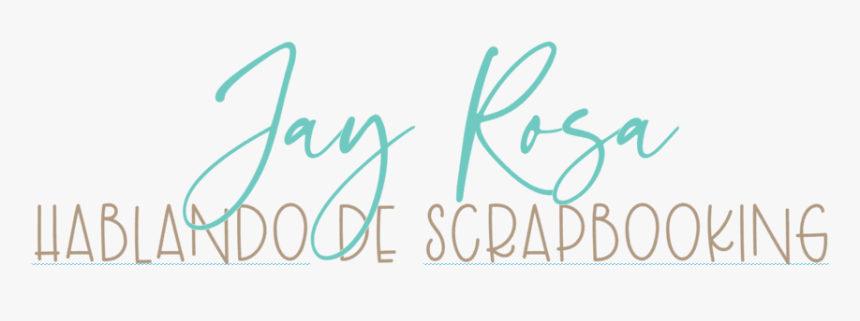 Hablando De Scrapbooking - Calligraphy, HD Png Download
