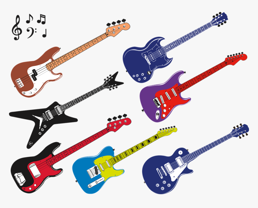 Bass Guitar, HD Png Download