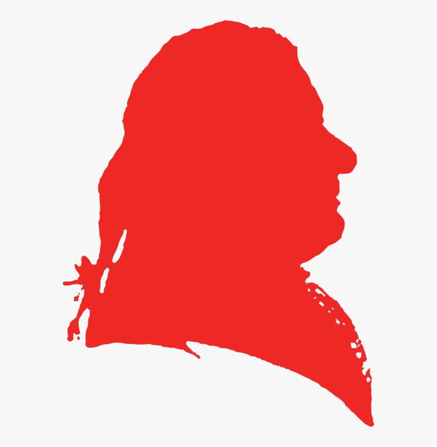Bach S Sillouhette - Johann Sebastian Bach Silhouette, HD Png Download