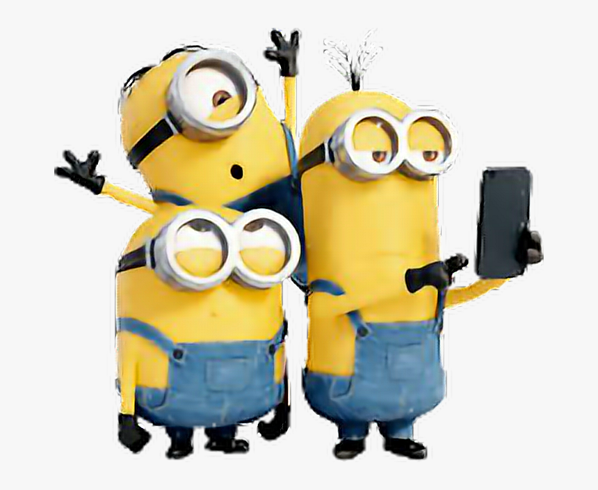 Selfie Clipart Picsart Png - Minions Png, Transparent Png