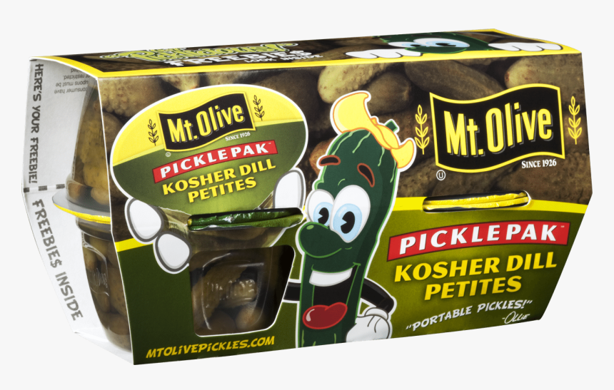 Kosher Dill Petite Picklepak - Mt Olive Pickle Pack, HD Png Download