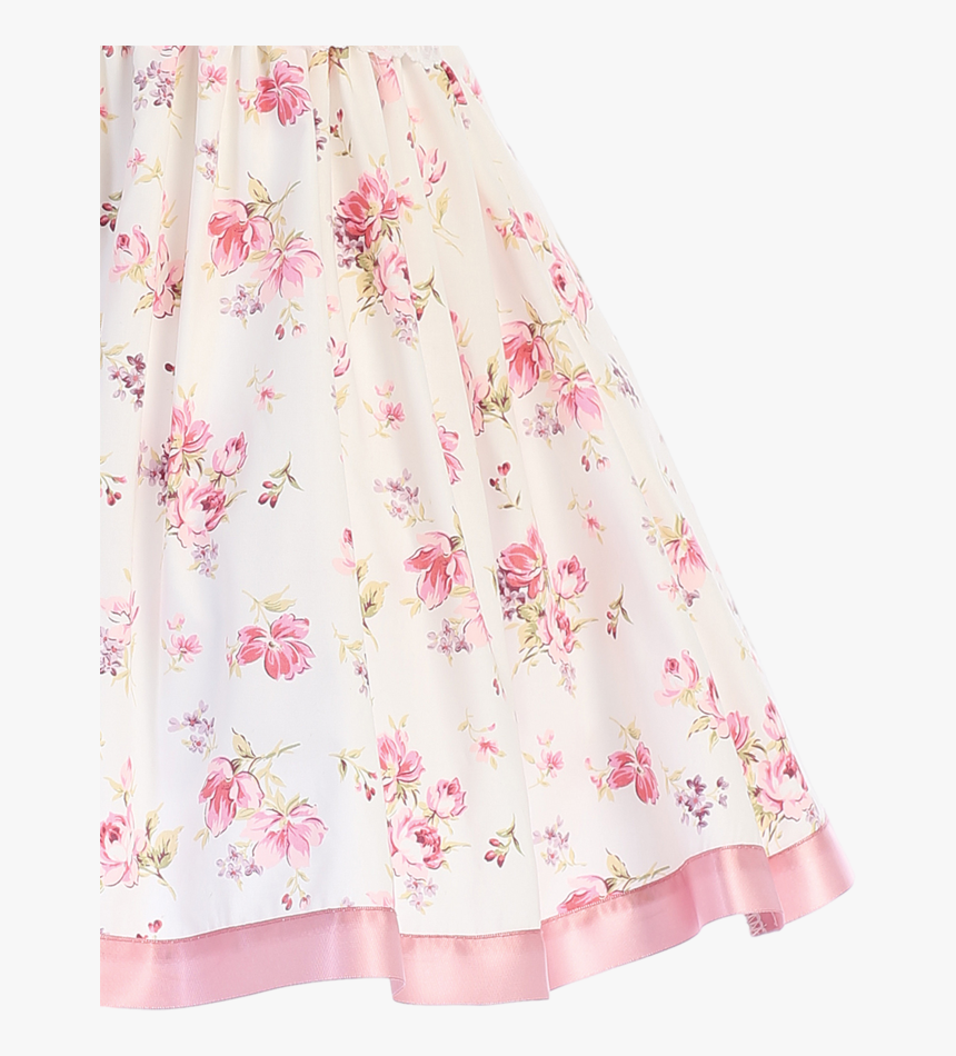 Girls Cotton Floral Dresses, HD Png Download