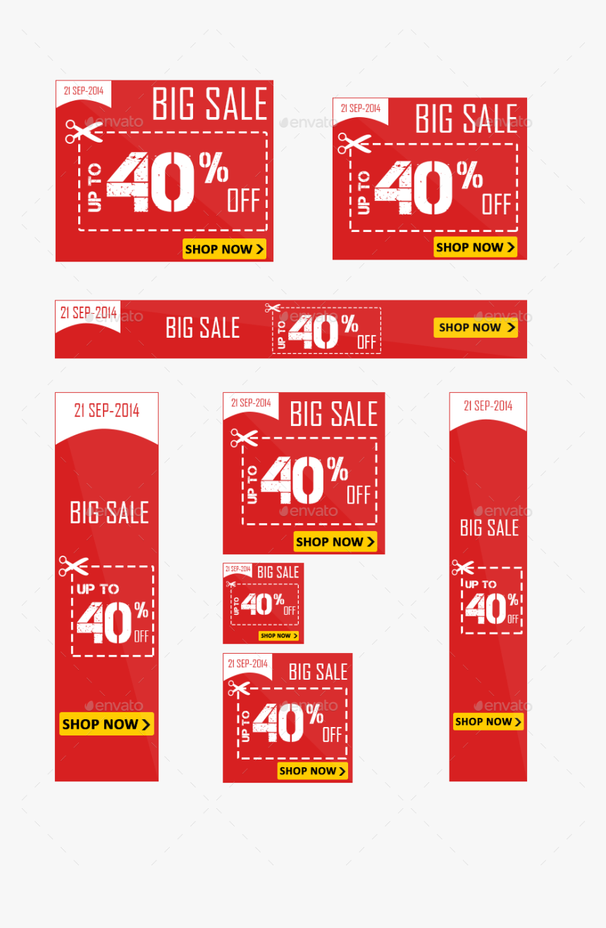 Clip Art Color Sale Web Ads - Web Banner Sale, HD Png Download