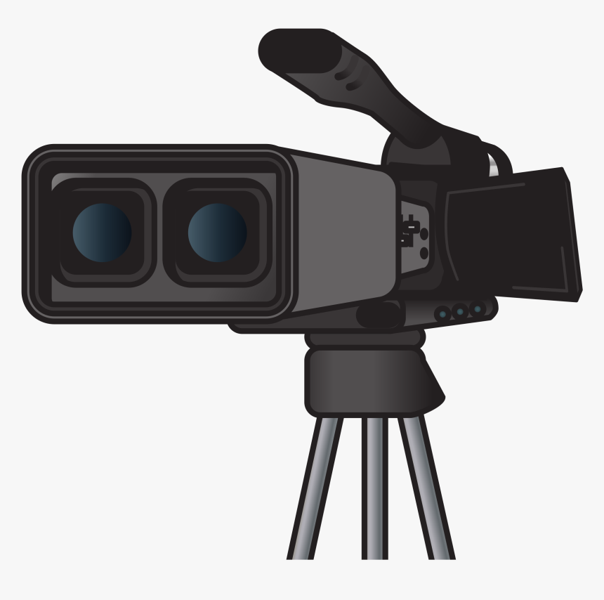 3d Movie Camera Clip Arts - Movie Camera Design Png, Transparent Png