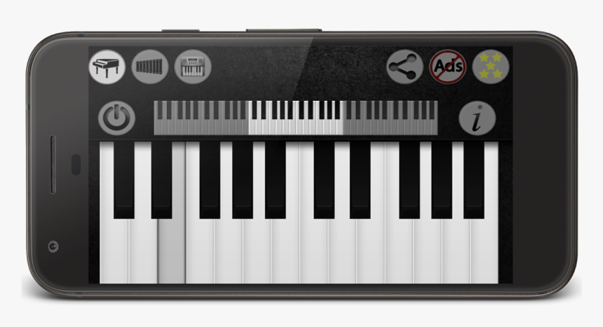 Real Piano Keyboard, HD Png Download