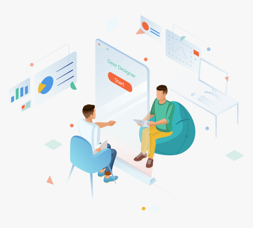 Your Personal Graphic Designer That Cares About Your - Company Isometric Png, Transparent Png