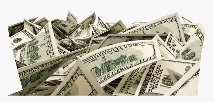 Transparent Piles Of Money Png - $100000 A Year, Png Download