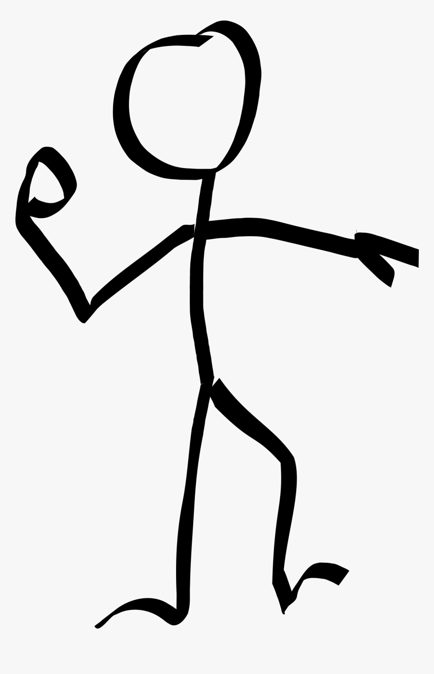 Stick Figure Computer Icons Drawing Download Matchstick - Stick Figure Throwing A Ball, HD Png Download
