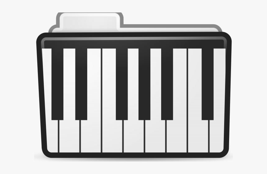 Piano Clipart Big Black - Piano Clipart, HD Png Download