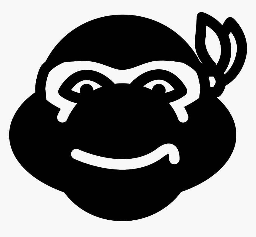 Żółw Ninja Icon Its An Image The Ninja Turtle Face - Portable Network Graphics, HD Png Download